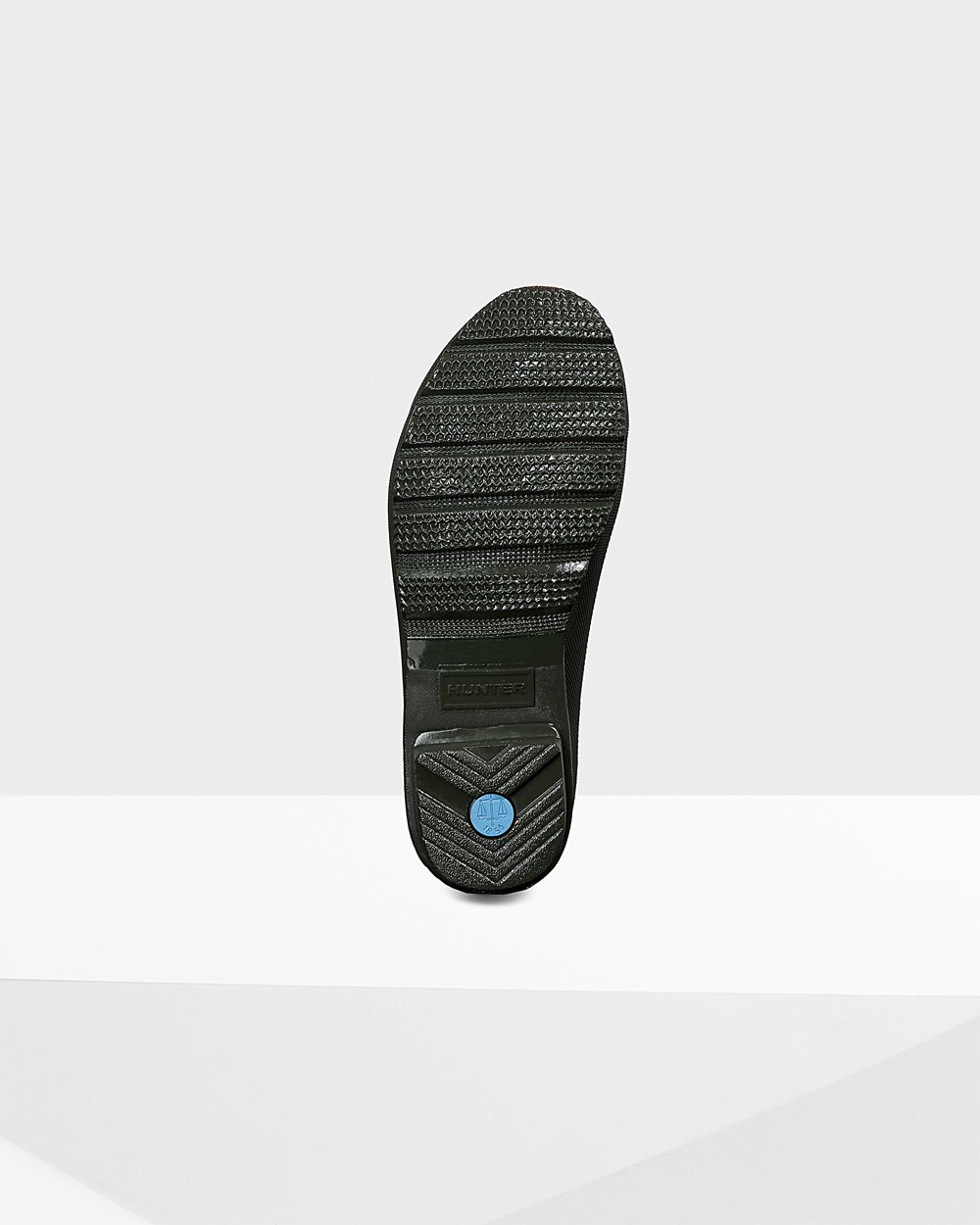 Botas Chelsea Hunter Mujer Verde Oscuro Oliva Original Gloss 261098-SIT